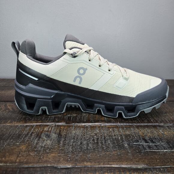 NEW ON Cloudwander Waterproof Womens Size 7.5 Running Shoes Sand Black - Picture 8 of 12